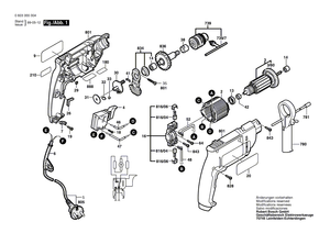 New Genuine Bosch 2604011245 Armature With Fan