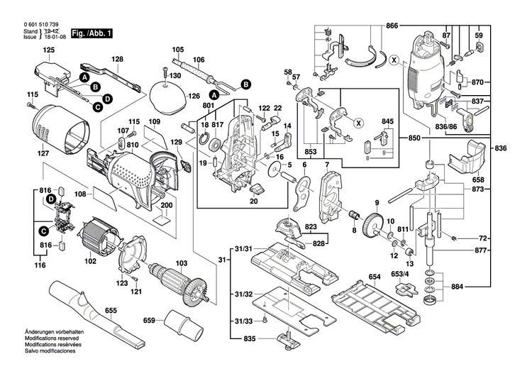New Genuine Bosch 2604011326 Armature