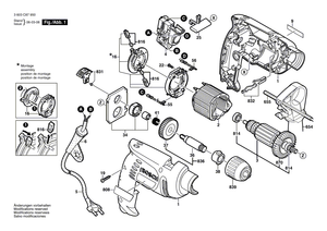 New Genuine Bosch 2604011377 Armature