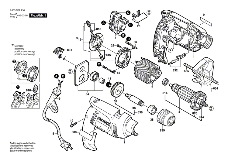 New Genuine Bosch 2604011377 Armature