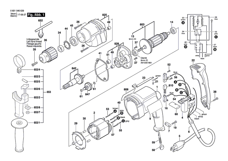 New Genuine Bosch 2604011902 Armature