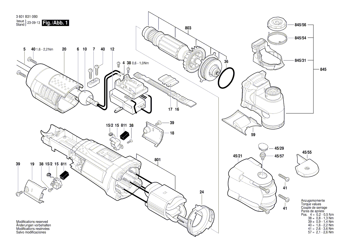 New Genuine Bosch 2604011961 Armature