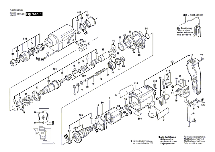 New Genuine Bosch 2604220428 Field