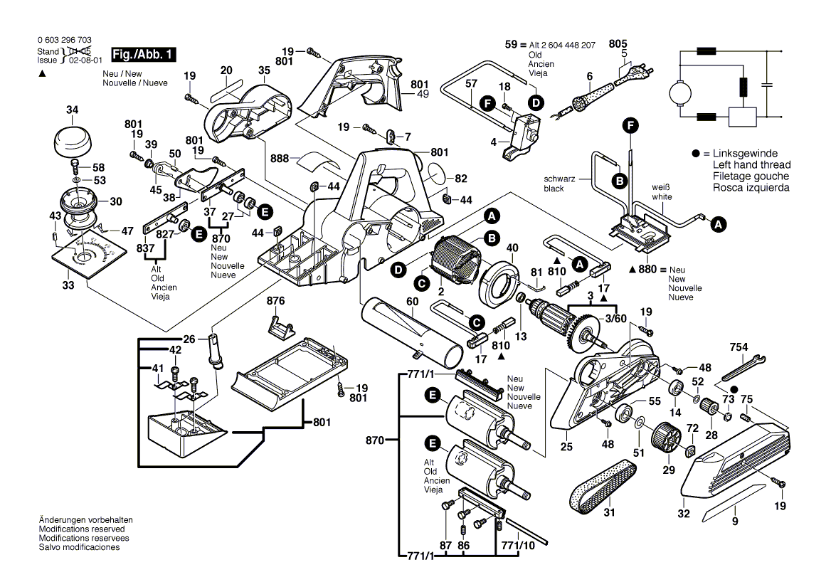 New Genuine Bosch 2604220483 Field