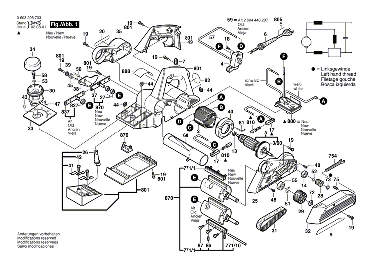 New Genuine Bosch 2604220483 Field