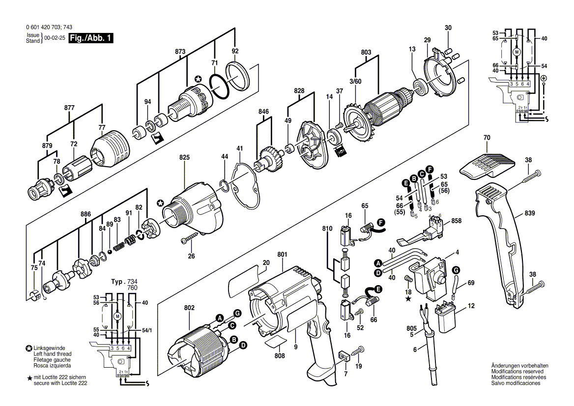 New Genuine Bosch 2604220526 Field