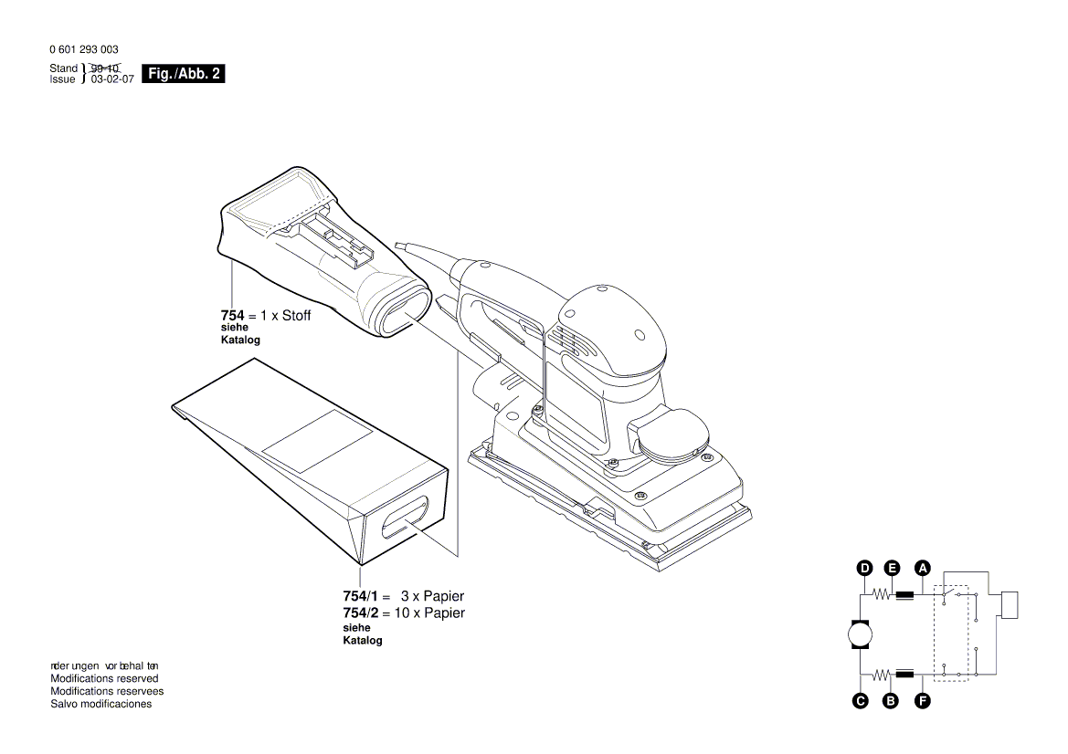 New Genuine Bosch 2604220529 Field