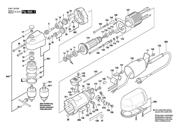 New Genuine Bosch 2604220566 Field