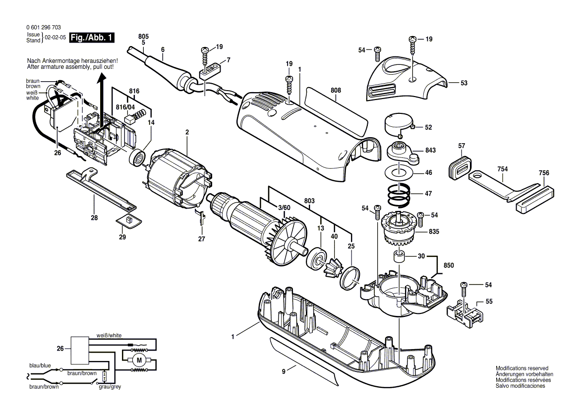 New Genuine Bosch 2604220611 Field
