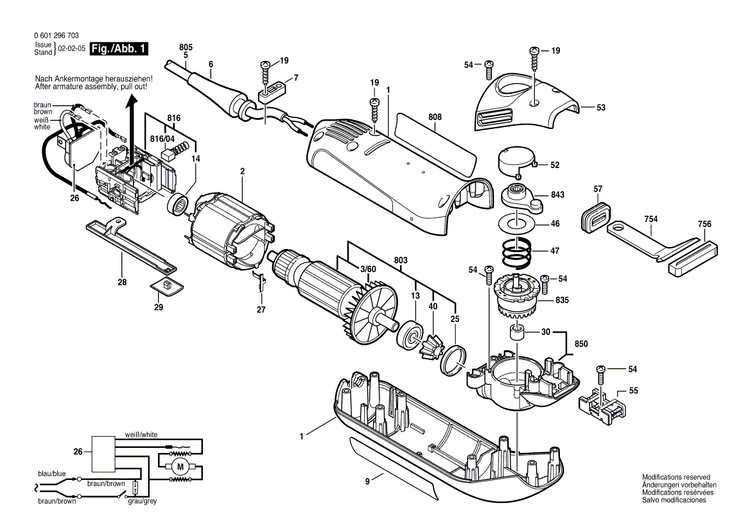 New Genuine Bosch 2604220611 Field