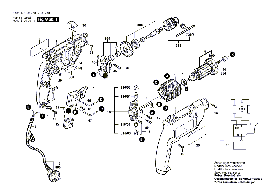 New Genuine Bosch 2604220623 Field