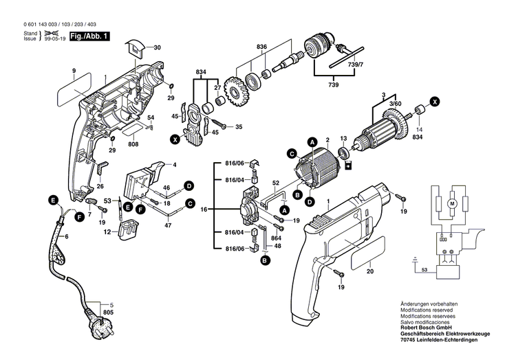 New Genuine Bosch 2604220623 Field
