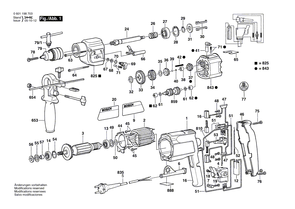 New Genuine Bosch 2604448016 Connecting Cable