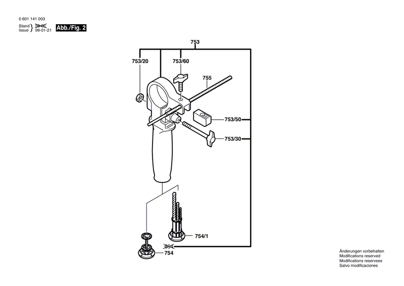 New Genuine Bosch 2604448130 Connecting Cable