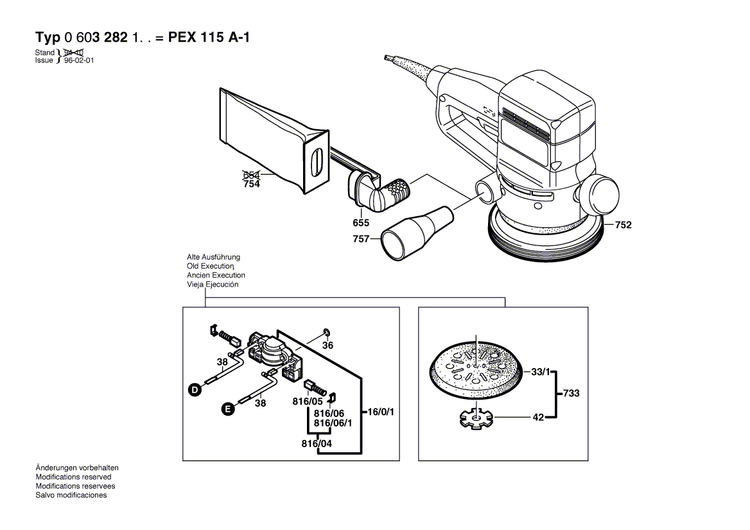 New Genuine Bosch 2604448140 Cable