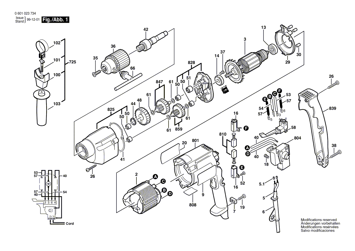 New Genuine Bosch 2604448146 Connecting Cable