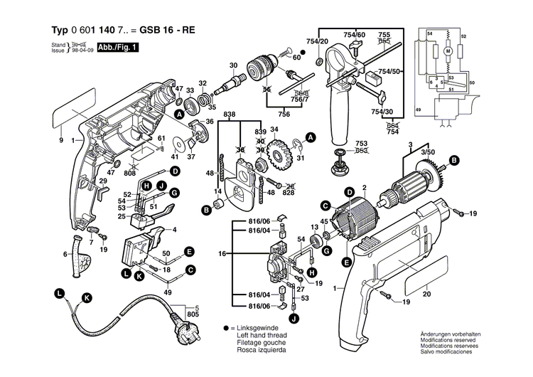 New Genuine Bosch 2604448170 Earth Conductor