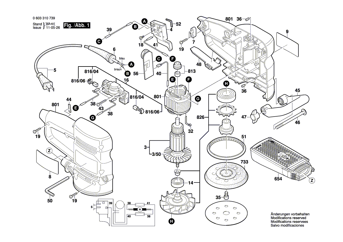 New Genuine Bosch 2604448180 Connecting Cable