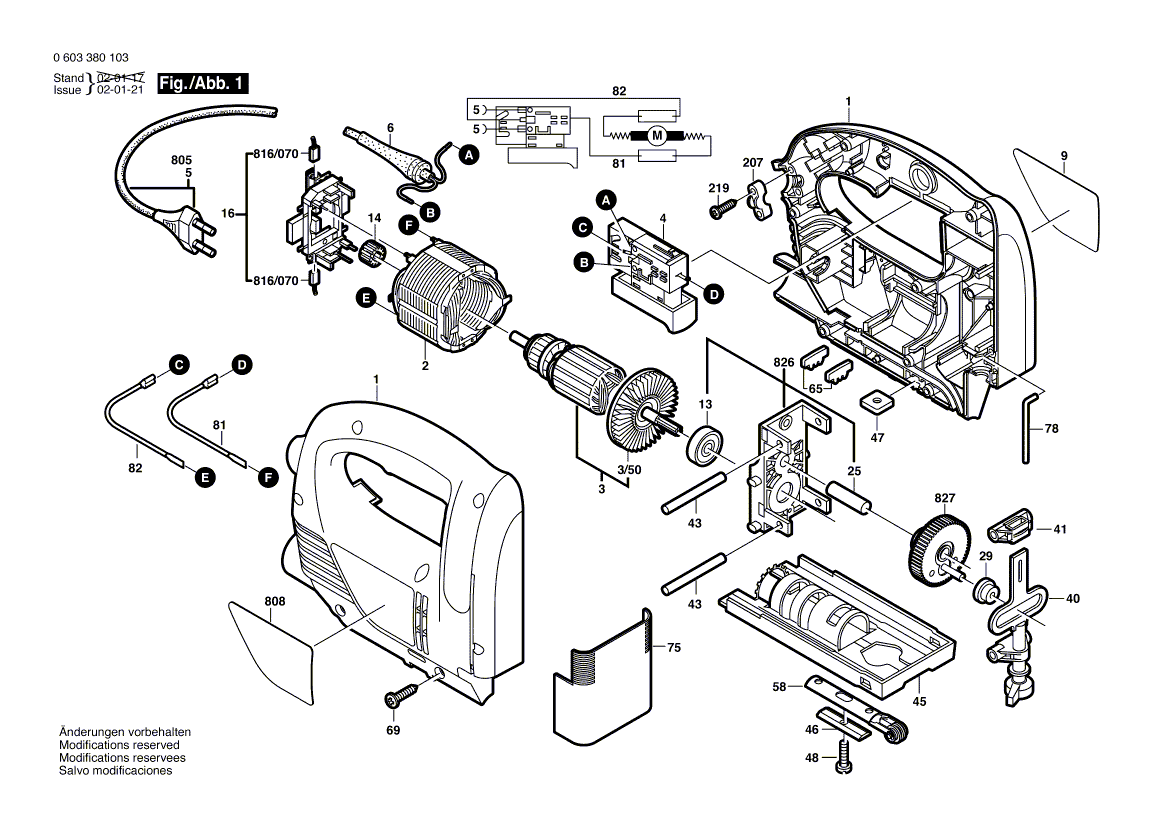New Genuine Bosch 2604448232 Connecting Cable