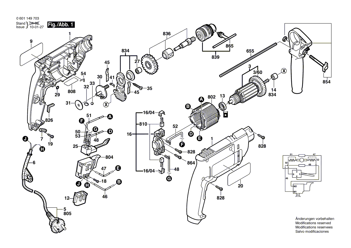 New Genuine Bosch 2604448233 Connecting Cable