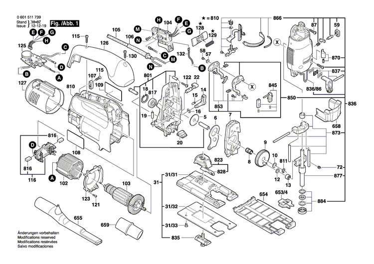 New Genuine Bosch 2604448271 Connecting Cable