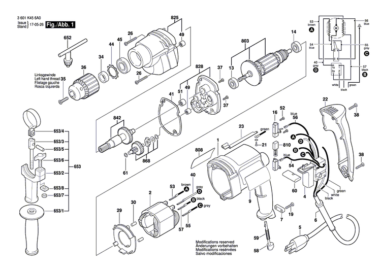 New Genuine Bosch 2604448295 Connecting Cable