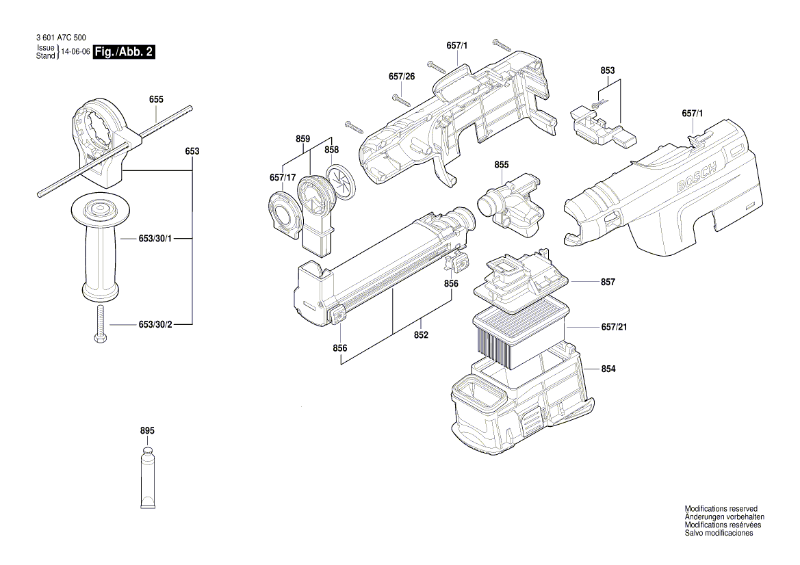 New Genuine Bosch 2604448331 Connecting Cable
