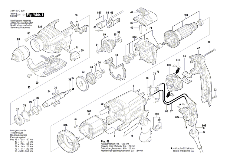 New Genuine Bosch 2604448334 Connecting Cable