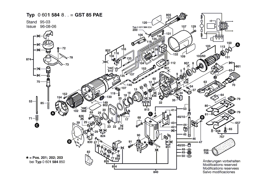 New Genuine Bosch 2604465049 Suppression Filter