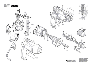 New Genuine Bosch 2604465107 Suppressor Box