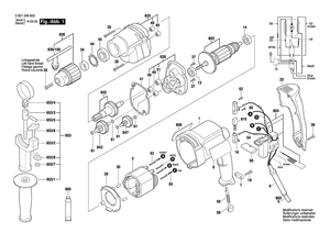 New Genuine Bosch 2604465111 Suppression Filter