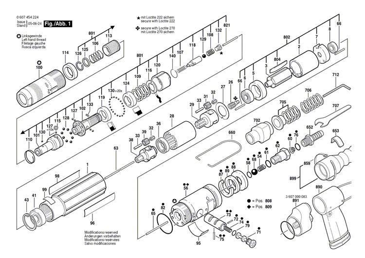 New Genuine Bosch 2604720004 Suspension Loop