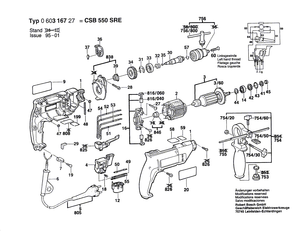 New Genuine Bosch 2605104254 Housing Section