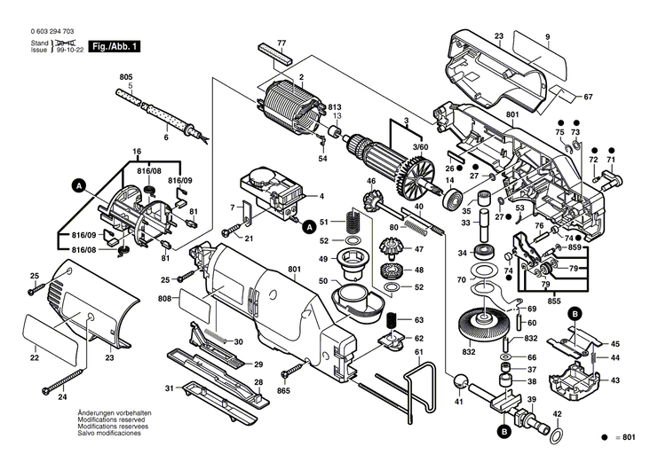New Genuine Bosch 2605104376 Housing Section