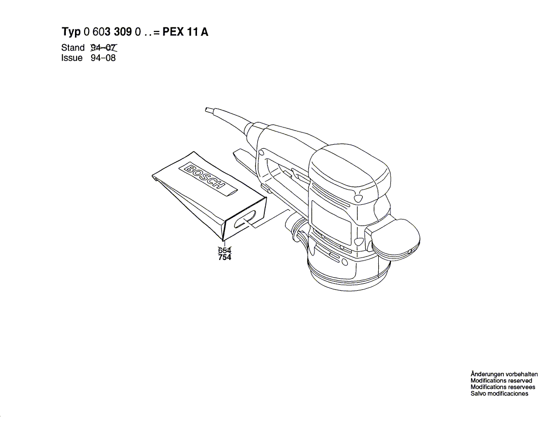 New Genuine Bosch 2605104442 Handle Cover