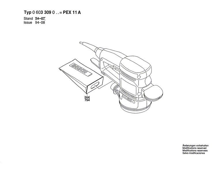New Genuine Bosch 2605104442 Handle Cover