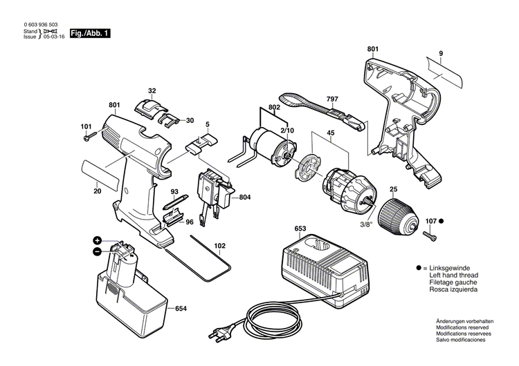 New Genuine Bosch 2605104511 Housing Section