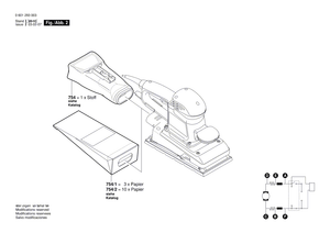 New Genuine Bosch 2605104538 Motor Housing