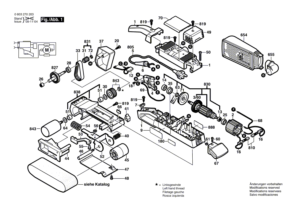New Genuine Bosch 2605104548 Motor Housing