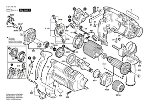 New Genuine Bosch 2605104711 Housing Section