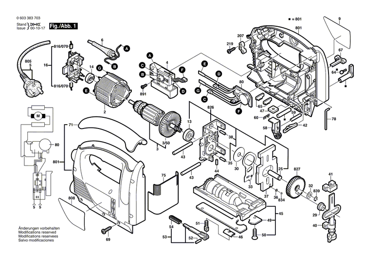 New Genuine Bosch 2605104788 Housing Section