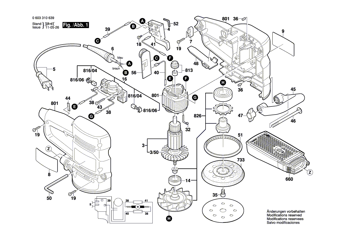 New Genuine Bosch 2605104802 Housing Section
