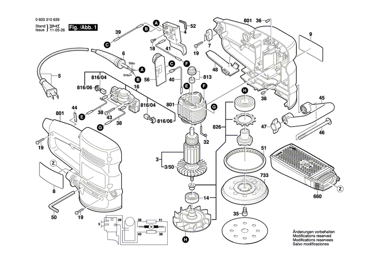 New Genuine Bosch 2605104802 Housing Section