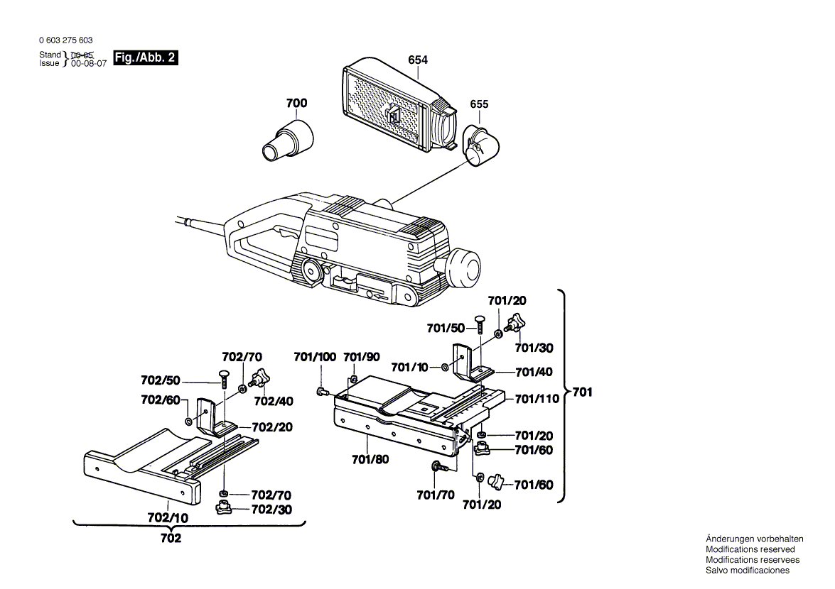 New Genuine Bosch 2605104804 Motor Housing