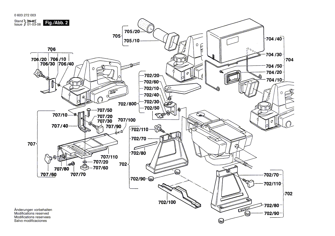 New Genuine Bosch 2605104976 Housing Section