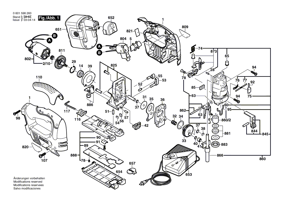 New Genuine Bosch 2605105018 Housing Section