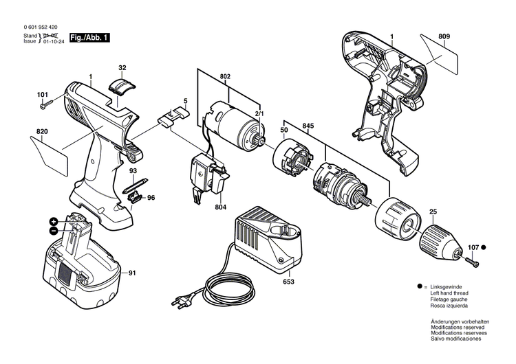 New Genuine Bosch 2605105027 Housing Section