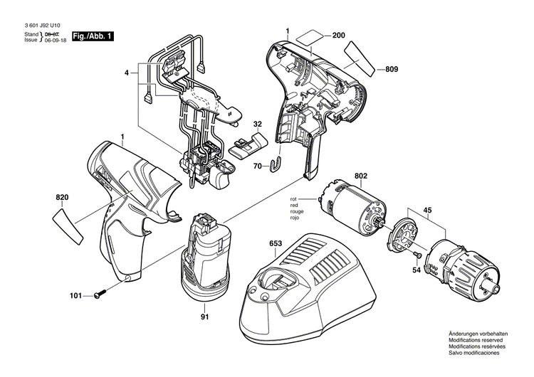 New Genuine Bosch 2605105106 Housing Section