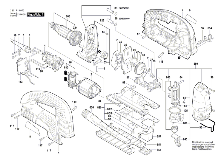 New Genuine Bosch 2605105128 Housing Section