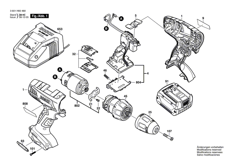 New Genuine Bosch 2605105134 Housing Section